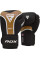 Боксерські рукавиці RDX AURA PLUS T-17 Black Golden 16 унцій (капа в комплекті)