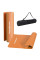 Килимок для йоги та фітнесу Power System PS-4014 PVC Fitness-Yoga Mat Orange (173x61x0.6)