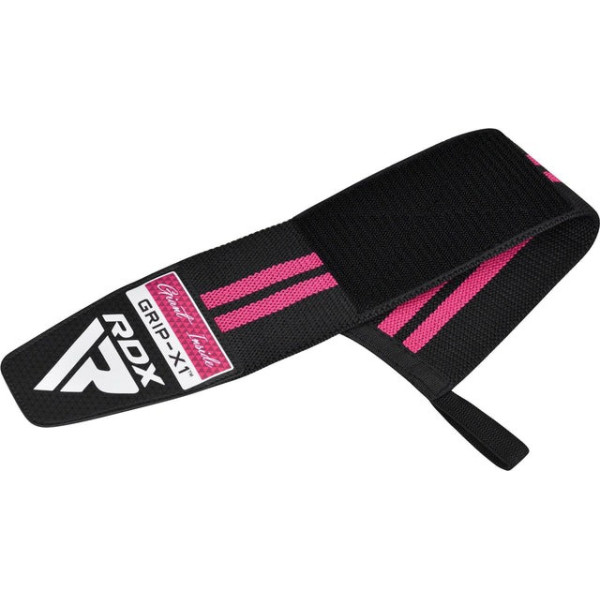 Бинти для зап'ясть (кистьові бинти) RDX GYM WRIST WRAP R11 BLACK/PINK