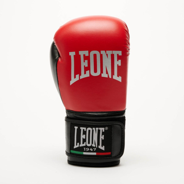 Боксерські рукавиці Leone GN383 THUNDER Red 10 унцій (капу в комплекті)