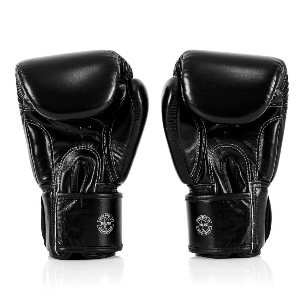 Боксерські рукавиці Fairtex BGV1-ONE (натуральна шкіра) Black 14 унцій