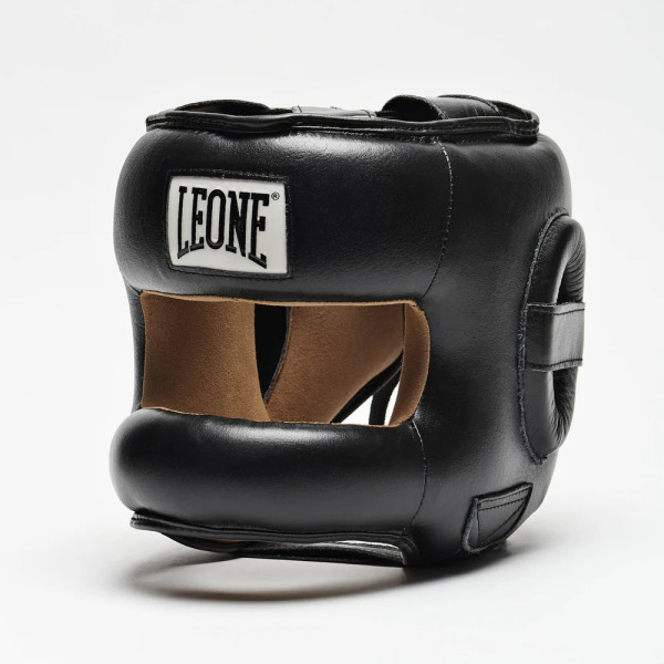 Боксерський шолом з бампером Leone CS425 Black L