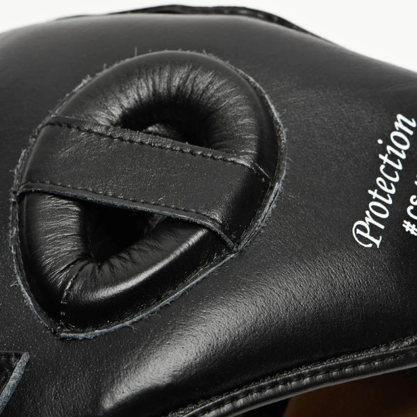 Боксерський шолом з бампером Leone CS425 Black L
