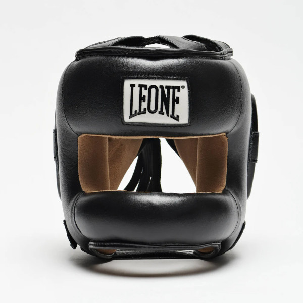Боксерський шолом з бампером Leone CS425 Black L