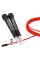 Скакалка швидкісна PowerPlay 4202 Ultra Speed Rope Червона (2,9m.)