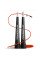 Скакалка швидкісна PowerPlay 4202 Ultra Speed Rope Червона (2,9m.)