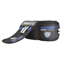 Кистьові бинти Power System PS-3500 Wrist Wraps Blue/Black
