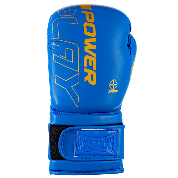 Боксерські рукавиці PowerPlay 3089 Alpha Сині 12 унцій