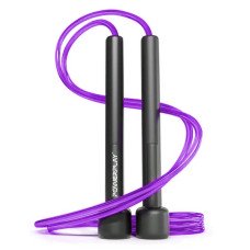 Скакалка PowerPlay 4201 Basic Jump Rope Фіолетова (2,8m.)