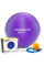 М'яч для фітнесу (фітбол) Power System PS-4011 Ø55 cm PRO Gymball Purple