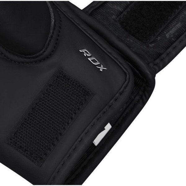 Рукавиці для ММА RDX F15 Noir Matte Black S (капа в комплекті)
