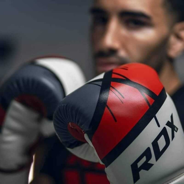 Боксерські рукавиці RDX F7 Ego Red 12 унцій (капа в комплекті)