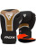 Боксерські рукавиці RDX AURA PLUS T-17 Black Golden 10 унцій (капа в комплекті)