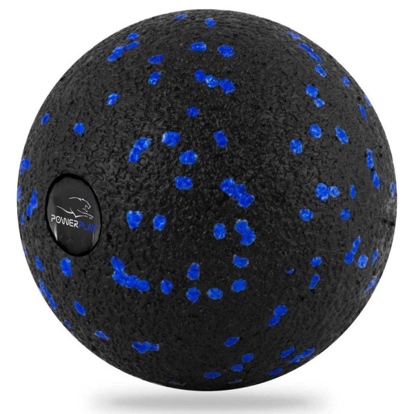 Масажний м'яч PowerPlay PP-4351 Epp Massage Ball (d10) Чорно/Синій