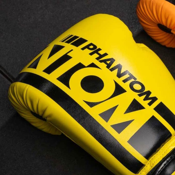 Боксерські рукавиці Phantom APEX Neon Yellow 10 унцій