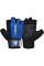 Рукавички для фітнесу RDX W1 HALF BLUE-L