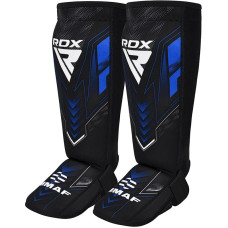 Захист для гомілок та стоп RDX NEOPRENE SHIN INSTEP IMMAF-1-BLUE-M
