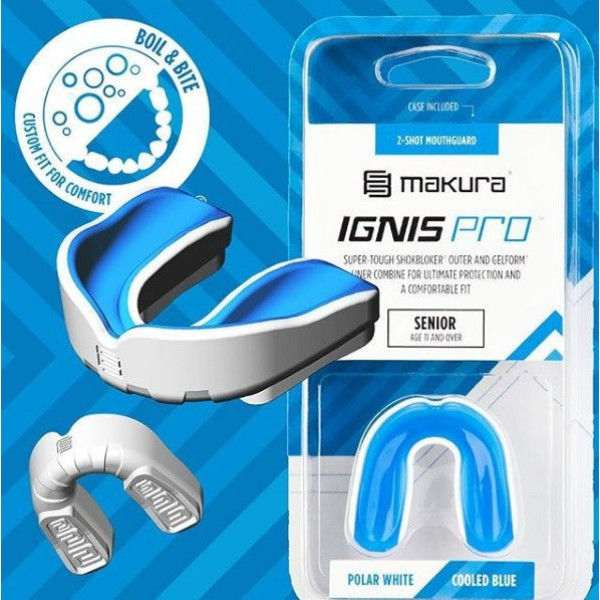 Капа MAKURA Ingis доросла (вік 11+) White/Blue (art.6017514033)