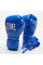 Боксерські рукавиці Leone GN111 THE GREATEST Blue 14 унцій (бинти 4 м. в комплекті)