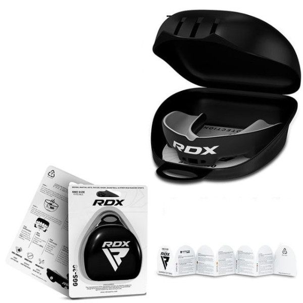 Капа RDX 3w доросла (вік 12+) Black/White