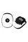 Лапи боксерські TITLE Boxing Cobra Leather Punch Mitts Black/White