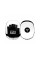 Лапи боксерські TITLE Boxing Cobra Leather Punch Mitts Black/White