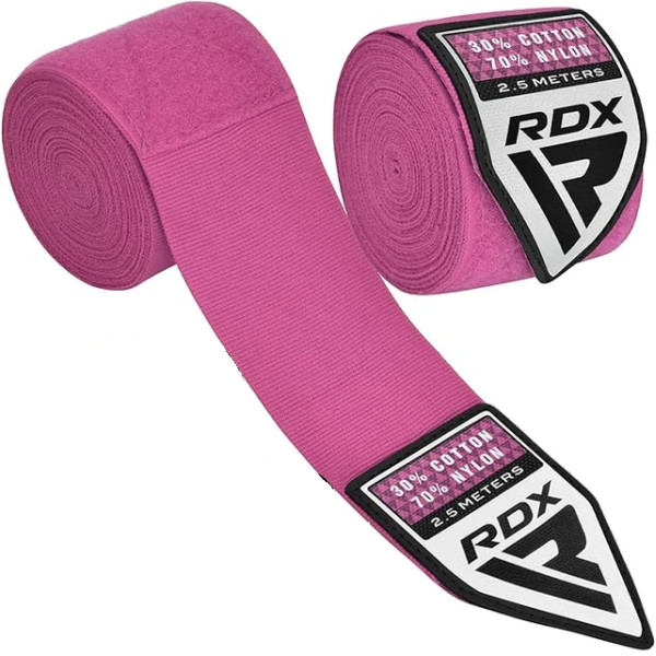 Бинти для боксу RDX Hand Wraps Pink (2.5м.)