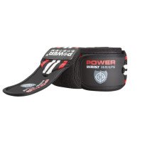 Кистьові бинти Power System PS-3500 Wrist Wraps Red/Black