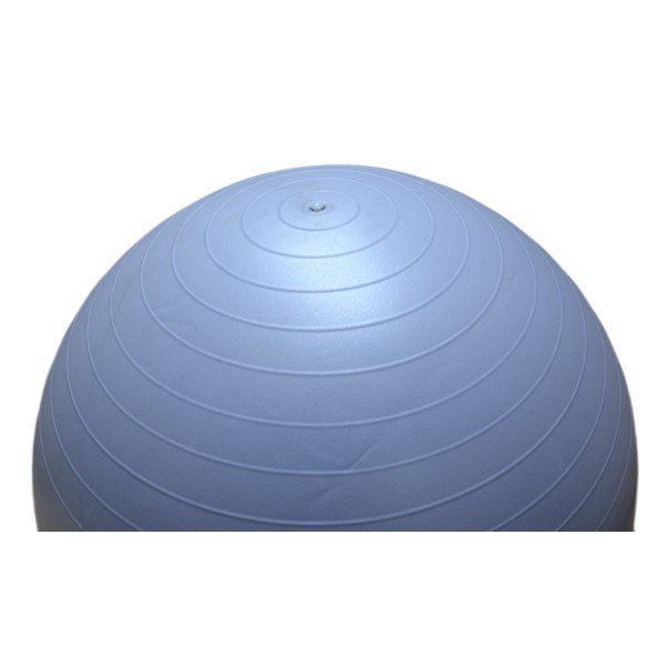 М'яч для фітнесу (фітбол) напівмасажний PowerPlay 4003 Ø75 cm Gymball Sky Blue + помпа