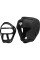 Боксерський шолом RDX T1 Grill Full Black M (капа у комплекті)