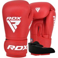 Боксерські рукавиці RDX AS1 RED-12 унцій (капа в комплекті)