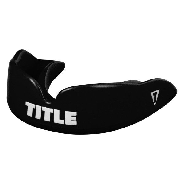 Капа TITLE Boxing Super Shield X2 доросла (вік 11+) Black