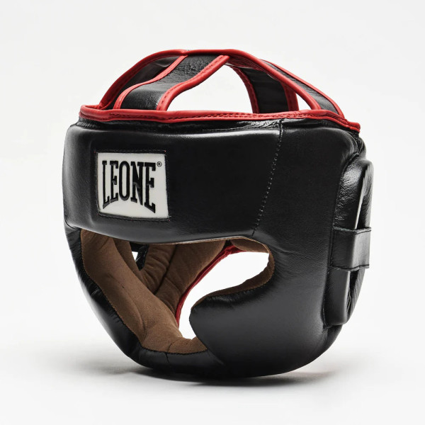 Боксерський шолом Leone CS426 FULL COVER Black M
