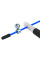Скакалка швидкісна PowerPlay 4202 Ultra Speed Rope Синя (2,9m.)