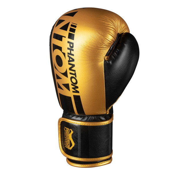Боксерські рукавиці Phantom APEX Elastic Gold 10 унцій (капа в подарунок)