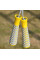 Скакалка PowerPlay 4206 Jump Rope PRO+ Сіро-жовта (2,75m.)
