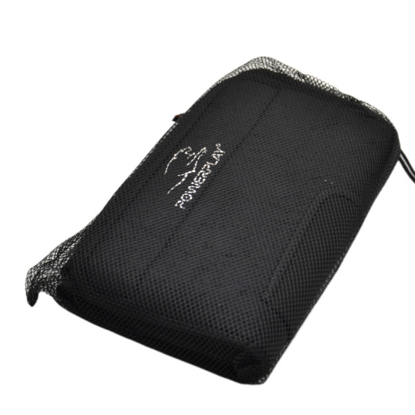 Пояс для схуднення PowerPlay 4301 (125*30 см) + кишеня для смартфона Чорний