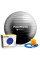 М'яч для фітнесу (фітбол) Power System PS-4011 Ø55 cm PRO Gymball Black