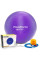 М'яч для фітнесу (фітбол) Power System PS-4013 Ø75 cm PRO Gymball Purple