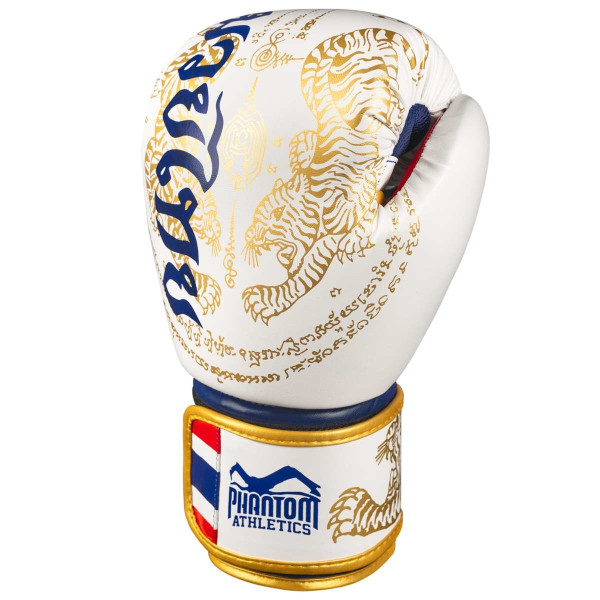 Боксерські рукавиці Phantom Muay Thai Gold Limited Edition 10 унцій (капа в подарунок)