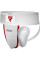 Захист паху RDX H1 Supporter White Plus M