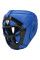 Боксерський шолом RDX T1 Grill Full Blue M (капа у комплекті)