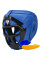 Боксерський шолом RDX T1 Grill Full Blue M (капа у комплекті)