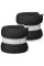 Обважнювачі-манжети для ніг та рук PowerPlay PP-4349 Ankle/Wrist Weights (2шт.*1 kg) (пара) Чорні