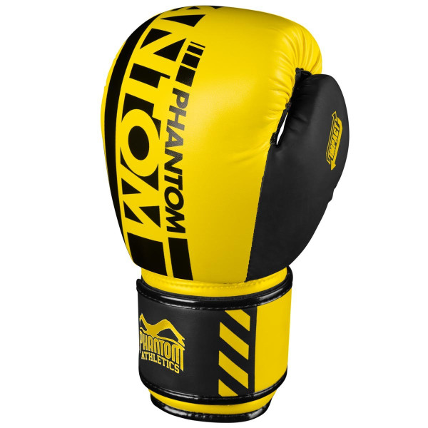 Боксерські рукавиці Phantom APEX Neon Yellow 12 унцій