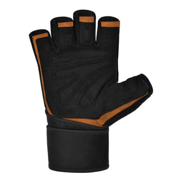 Рукавички для фітнесу RDX MICRO TAN/BLACK PLUS-S