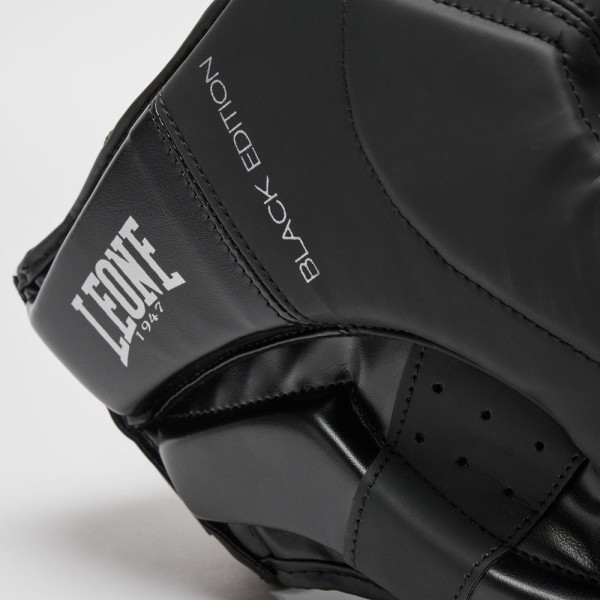 Боксерський шолом Leone CS435 BLACK Edition M (капа у комплекті)