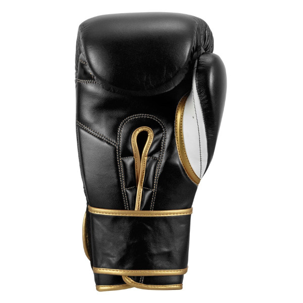 Боксерські рукавиці TITLE Boxeo Mexican Leather Quatro Black/White 16 oz