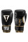Боксерські рукавиці TITLE Boxeo Mexican Leather Quatro Black/White 16 oz