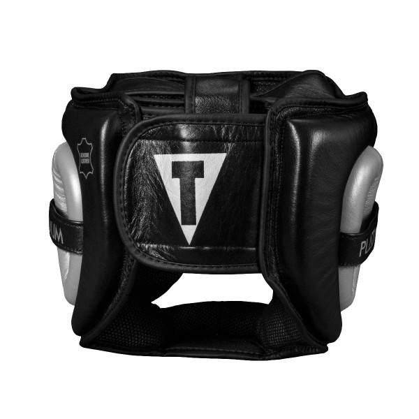 Боксерський шолом TITLE Platinum Premier Full 2.0 Black M